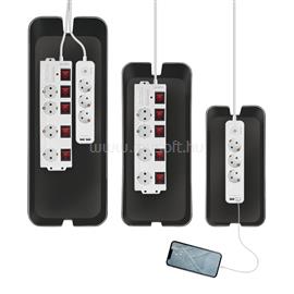 LOGILINK Kábeldoboz készlet, 3 méret, fekete LOGILINK_KAB0077 small