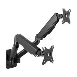 LOGILINK Kétmonitoros fali tartó, 17-32" gázrugó LOGILINK_BP0146 small