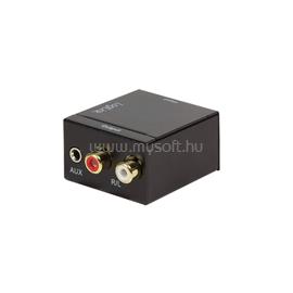 LOGILINK Koaxiális és Toslink átalakító analóggá bal/jobb és 3,5 mm-es jack audio konverter LOGILINK_CA0101 small