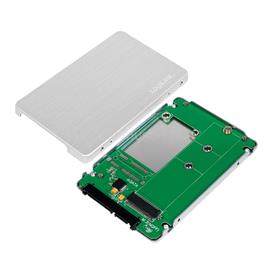 LOGILINK Külső SSD ház 2,5" M.2 NGFF SATA-hoz, alumínium LOGILINK_AD0021 small