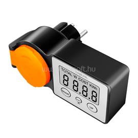 LOGILINK Kültéri konnektor energiaköltség-mérővel, 2,0"-os LCD kijelzővel és védőfedéllel LOGILINK_EM0007 small