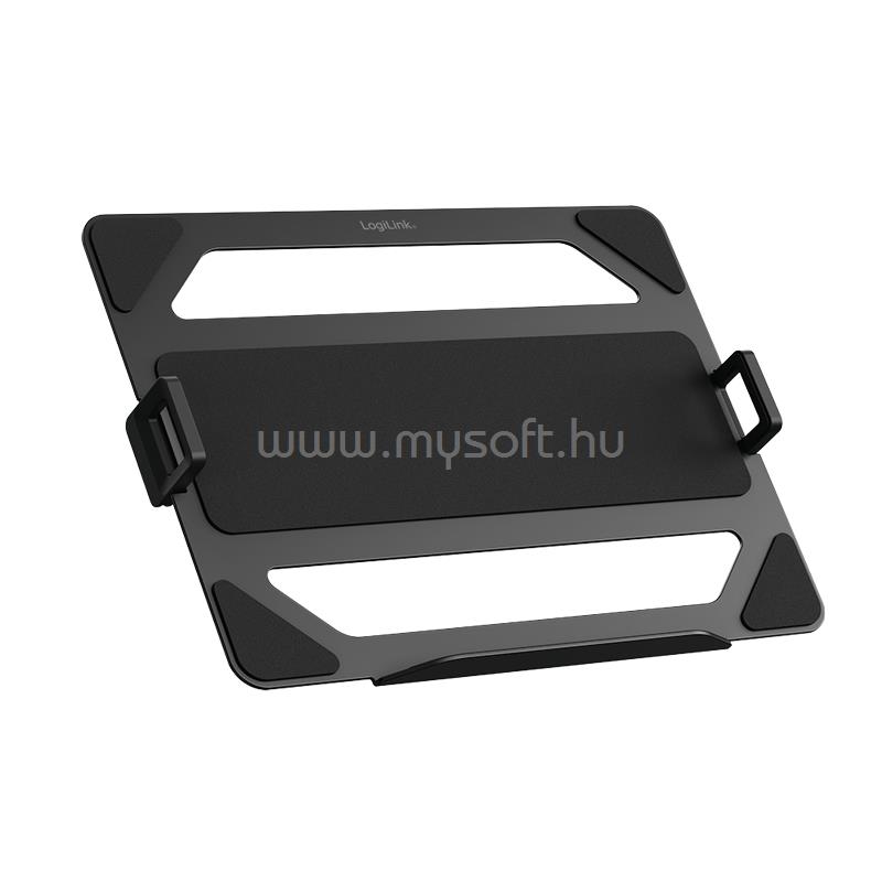 LOGILINK Laptop tartó monitor karokhoz, 11,6-17,3"-os készülékekhez, max. 9 kg, fekete
