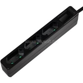LOGILINK LPS229B elosztó kapcsoló nélkül 3 részes fekete csatlakozó dugó 1 db LOGILINK_LPS229B small