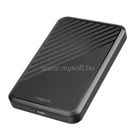 LOGILINK Merevlemez ház, 2,5" (6,35 cm) SATA HDD/SSD, USB 3.2 Gen 1 (fekete) LOGILINK_UA0458 small