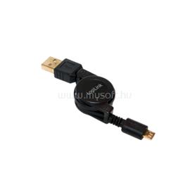 LOGILINK MicroUSB - USB-A felcsévélhető kábel LOGILINK_CU0090 small