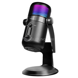 LOGILINK Mikrofon, kardioid, NRC, 192 kHz@24 bit, RGB világítás, streaming, podcast, stúdió LOGILINK_HS0058 small