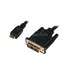 LOGILINK Mini-HDMI apa   DVI-D kábel apa, 1.0 m LOGILINK_CHM002 small