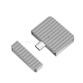 LOGILINK Nagyon kicsi USB 3.2 Gen2x1 SSD ház, USB-C   PCIe NVMe (ezüst) LOGILINK_UA0423 small