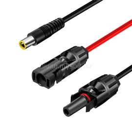 LOGILINK Napelemes adapter kábel, DC7909/M - 2x MC4/MF, CU, fekete/piros, 1,8 m PHC0401 small