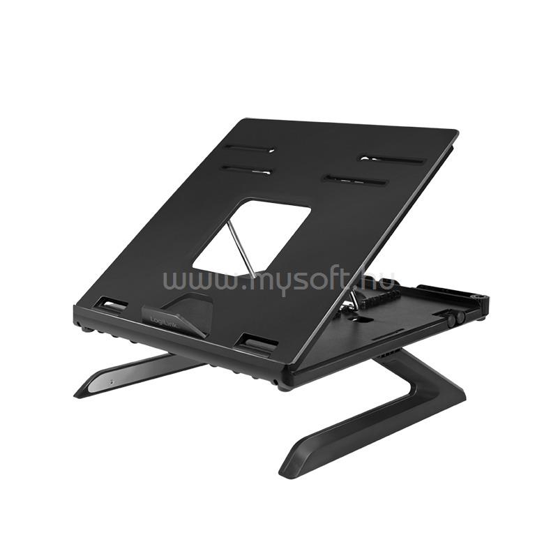LOGILINK Notebook állvány okostelefon-tartókkal, 10-16"