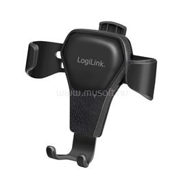 LOGILINK Okostelefon tartó szellőzőnyílásokhoz, 4-6,5" okostelefonokhoz (fekete) LOGILINK_AA0164 small