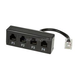 LOGILINK Passzív elosztó telefonokhoz, RJ45 - 4 x RJ11 LOGILINK_MP0036 small