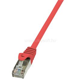 LOGILINK Patch kábel Econline, Cat.5e, F/UTP, piros, 0,25 m LOGILINK_CP1014S small