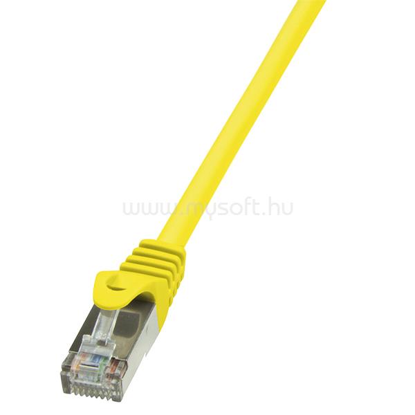 LOGILINK Patch kábel Econline, Cat.5e, F/UTP, sárga, 5 m