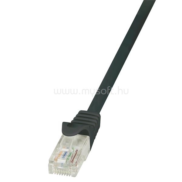 LOGILINK Patch kábel Econline, Cat.5e, U/UTP, fekete, 7,5 m