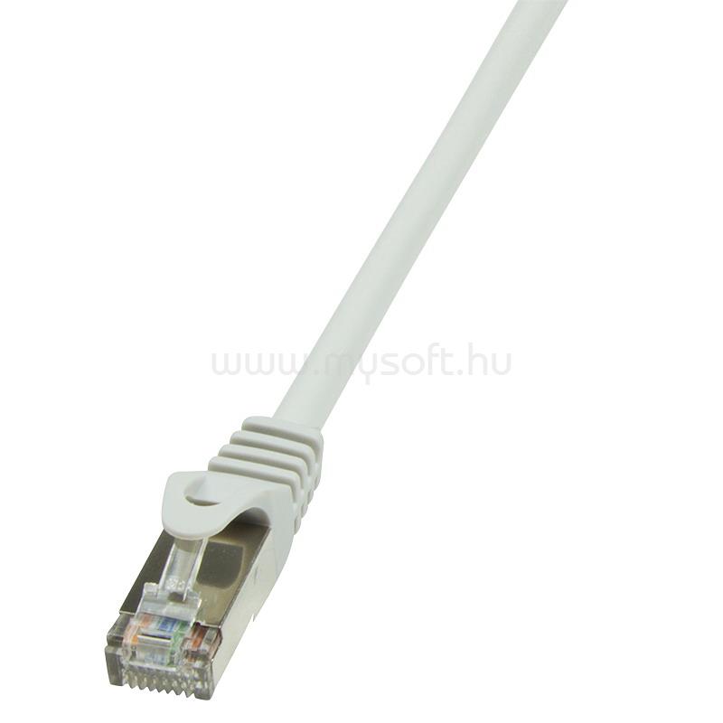 LOGILINK Patch kábel Econline, Cat.6, F/UTP, szürke, 15 m