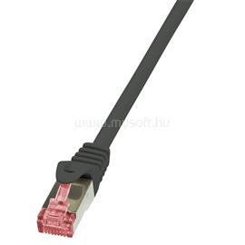 LOGILINK Patch kábel PrimeLine, Cat.6, S/FTP, fekete, 0,5 m LOGILINK_CQ2023S small