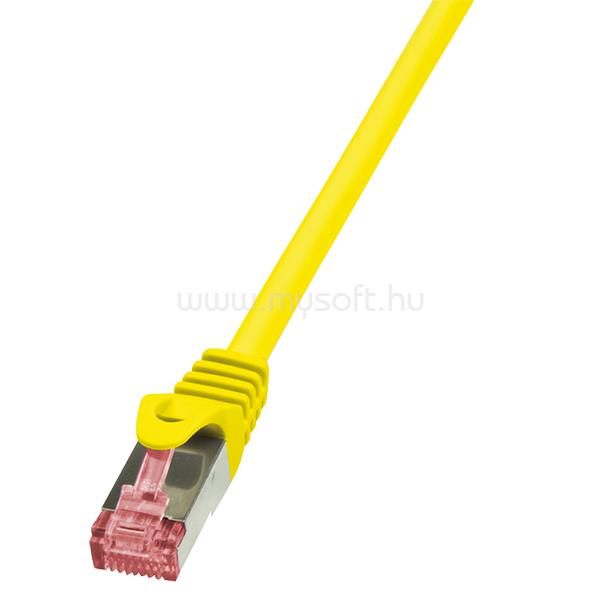 LOGILINK Patch kábel PrimeLine, Cat.6, S/FTP, sárga, 5 m