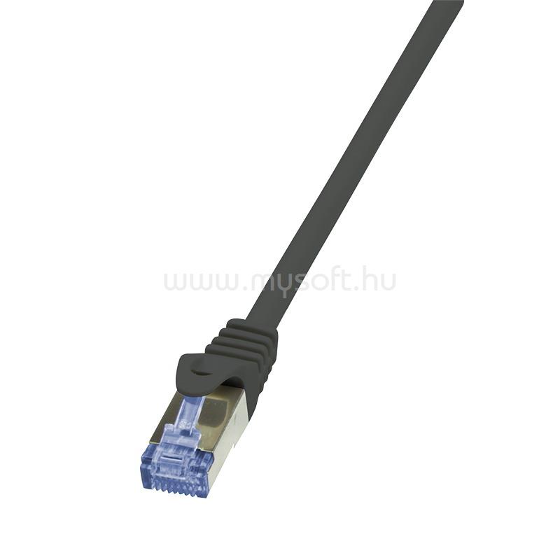 LOGILINK Patch kábel PrimeLine, Cat.7 kábel, S/FTP, fekete, 20 m