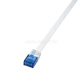 LOGILINK Patch kábel SlimLine, lapos, Cat.6, U/UTP, fehér, 5 m LOGILINK_CF2071U small