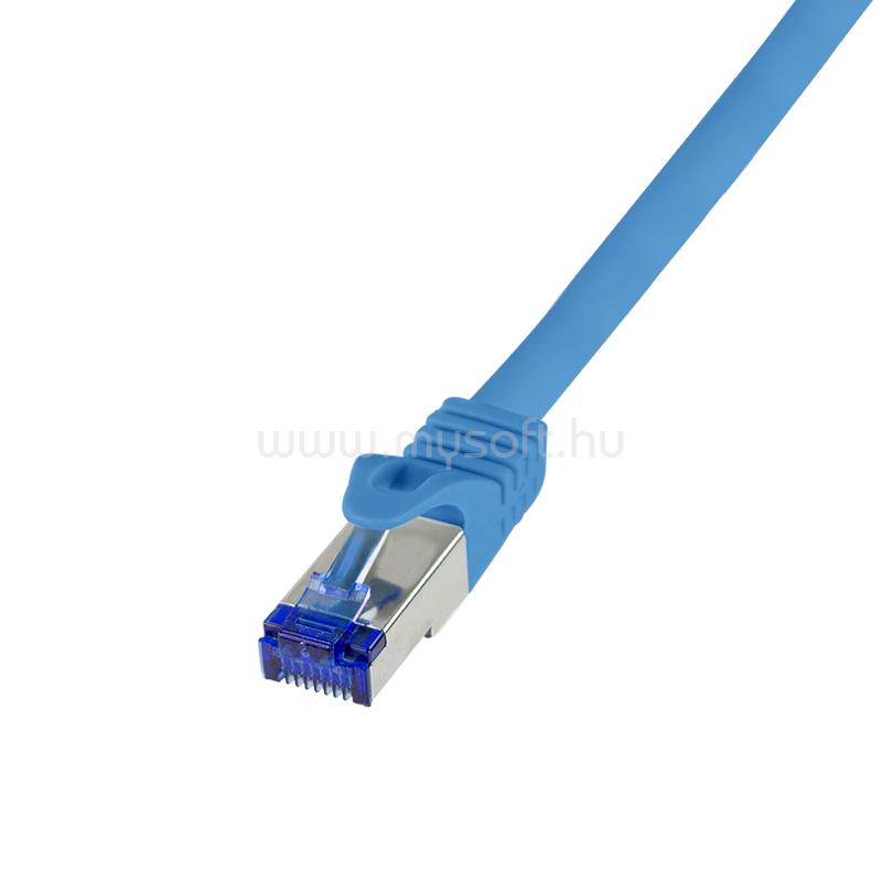 LOGILINK Patch kábel Ultraflex, Cat.6A, S/FTP, kék, 3 m