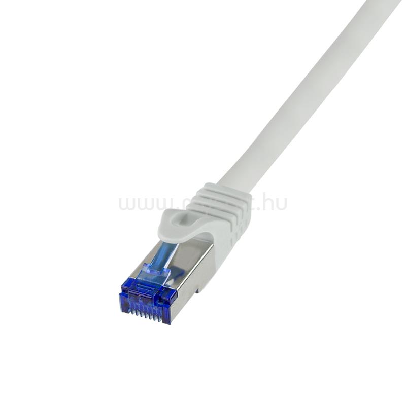 LOGILINK Patch kábel Ultraflex, Cat.6A, S/FTP, szürke, 10 m