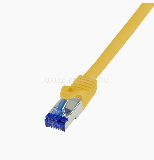 LOGILINK Patch kábel Ultraflex Cat.6A S/FTP 15m (sárga)