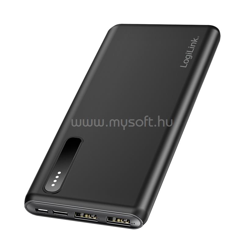 LOGILINK Powerbank 8000 mAh (fekete)