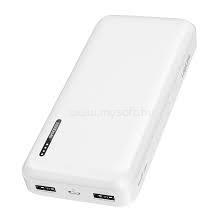LOGILINK Powerbank 20.000 mAh, 2x USB-A, 1x USB-C (fehér) LOGILINK_PA0323W small