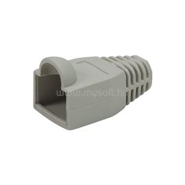 LOGILINK RJ45 feszültségmentesítő védőburkolat, 6,5 mm, szürke, 50 db LOGILINK_MP0063 small