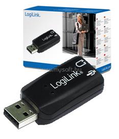 LOGILINK SB2.0-s audió adapter/mikrofon jack dugó LOGILINK_UA0053 small