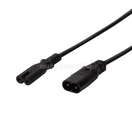 LOGILINK Tápkábel hosszabbító, IEC C7 - IEC C8, 2 m LOGILINK_CP129 small