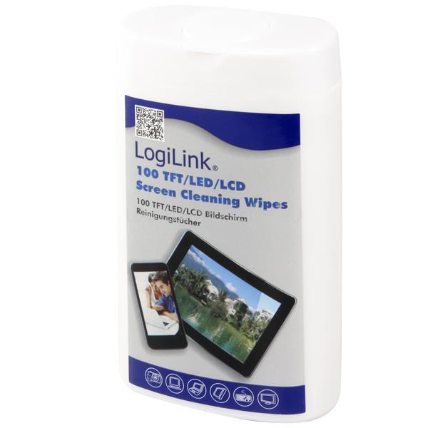 LOGILINK TFT, LCD és plazma képernyő tisztító kendők
