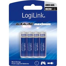 LOGILINK Ultra Power AAA (LR03) alkáli elem 4db LOGILINK_LR03B4 small