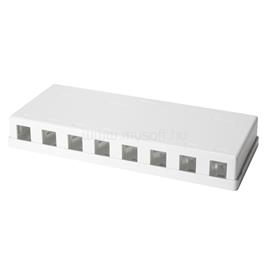 LOGILINK Üres doboz 8 Keystone modulhoz, felületre szerelhető, fehér LOGILINK_NK4035 small