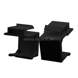 LOGILINK Üres fedél üres keystone portokhoz (10 db), fekete LOGILINK_NK0091 small