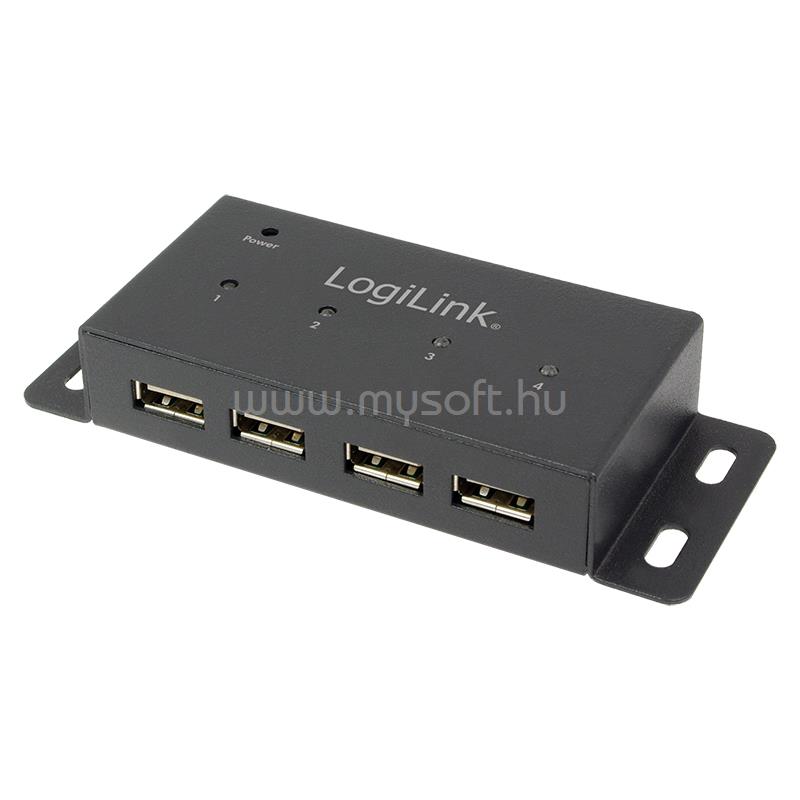 LOGILINK USB 2.0 4 portos hub (fém házas)