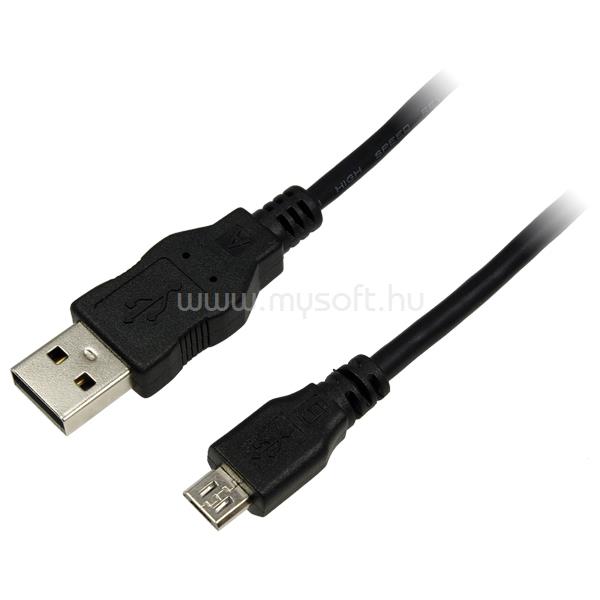 LOGILINK USB 2.0 A - Micro USB-B  kábel, 3.0 m