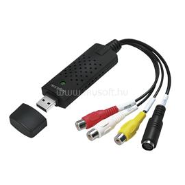 LOGILINK USB 2.0 A/V befogó, USB-A/M - 3x RCA + Mini-DIN 5/F, Windows 11 LOGILINK_VG0030A small