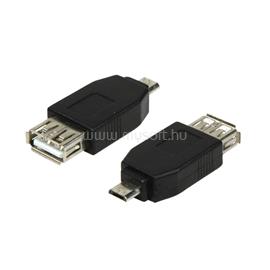 LOGILINK USB 2.0 adapter, Micro-USB/M-USB-A/F (fekete) LOGILINK_AU0029 small