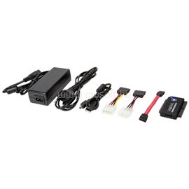 LOGILINK USB 2.0-ás IDE/SATA adapter, OTB funkcióval 2.5"/3.5" IDE és Serial ATA HD-hez LOGILINK_AU0006C small