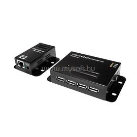 LOGILINK USB 2.0 Cat.5 hosszabító akár 50m-ig 4-port hub, POE LOGILINK_UA0252 small