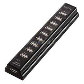 LOGILINK USB 2.0 HUB 10-port, 3,5A tápegységgel, fekete színű LOGILINK_UA0096 small