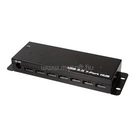 LOGILINK USB 2.0 hub 7 portos, ipari szintű, fém ház LOGILINK_UA0318 small