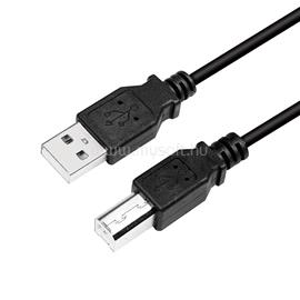 LOGILINK USB 2.0 kábel, USB-A/M - USB-B/M 5 m (fekete) LOGILINK_CU0009B small