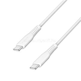LOGILINK USB 2.0 Type-C kábel, C/M - C/M, 480 Mbps, 60W, fehér, 1 m LOGILINK_CU0262 small
