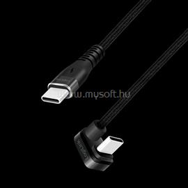 LOGILINK USB 2.0 Type-C kábel, C/M 180 fok - USB-C/M, alu, fekete, 3 m LOGILINK_CU0194 small