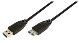 LOGILINK USB 3.0 Hosszabbító kábel Type A>TypeA, fekete 3m LOGILINK_CU0043 small