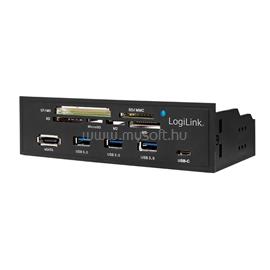 LOGILINK USB 3.0 hub, kártyaolvasóval, belső (fekete) LOGILINK_UA0341 small
