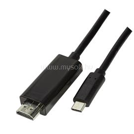 LOGILINK USB 3.2 Gen 1x1 USB-C  M és HDMI 2.0 közötti kábel, 1,8m LOGILINK_UA0329 small